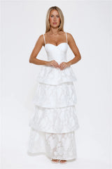 Elevated Desire Maxi Dress White